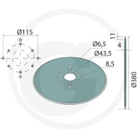 GRANIT Talerz 1803200167 - Sklep PoltechParts