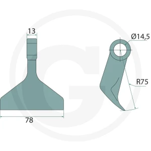 GRANIT Bijak młotkowy 1800200025