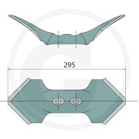 GRANIT lemiesz 180101.40.005-6 - Sklep PoltechParts