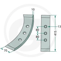 GRANIT Dłuto redlicy 180101.60232 - Sklep PoltechParts