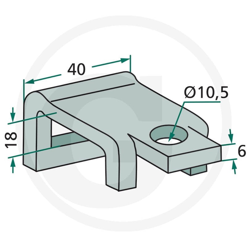 GRANIT Uchwyt 1802.HH30-35 - Sklep PoltechParts