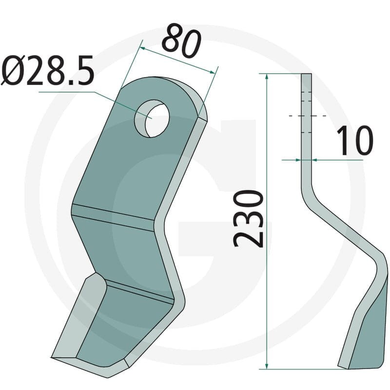GRANIT Nóż 1803200350 - Sklep PoltechParts