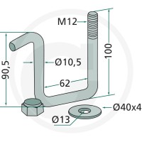 GRANIT Uchwyt 18010.ST-HH-19 - Sklep PoltechParts