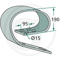 GRANIT Sprężyna piórowa 180101.80.150-2 - Sklep PoltechParts