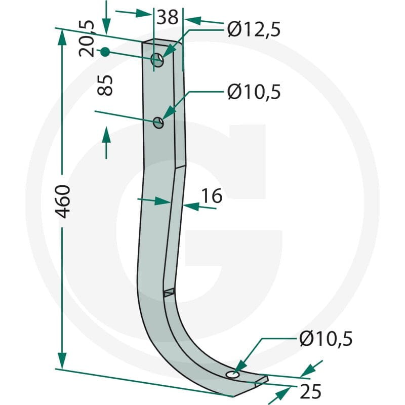GRANIT Trzonek 180101.IND-201 - Sklep PoltechParts