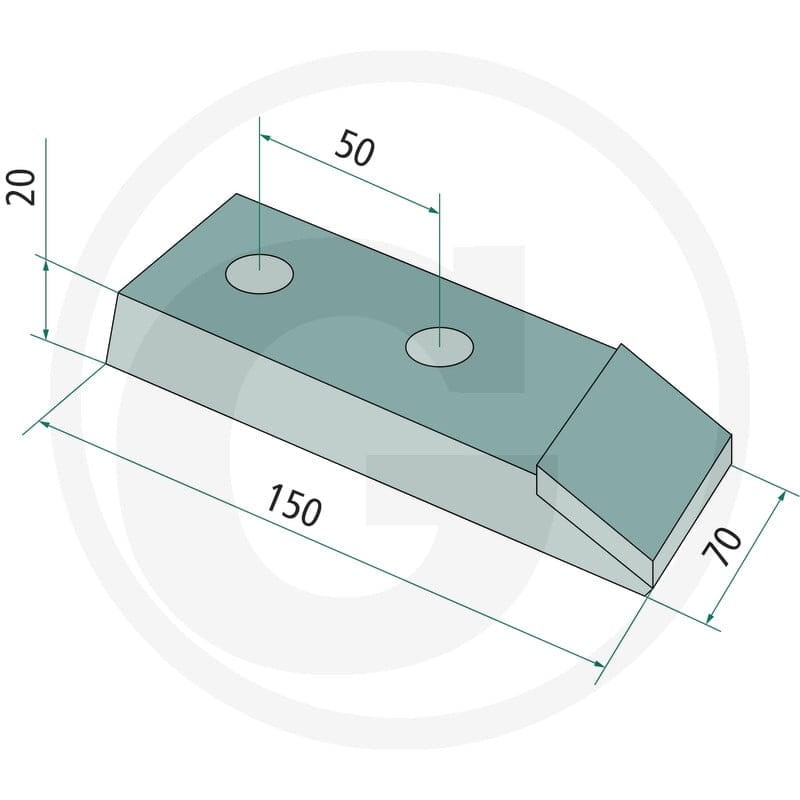 GRANIT Dziób redlicy 1804600009 - Sklep PoltechParts
