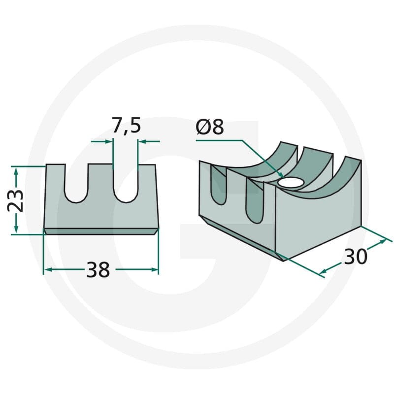 GRANIT Uchwyt 18010.ST-HH-5 - Sklep PoltechParts