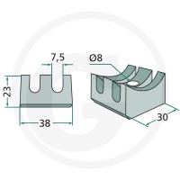 GRANIT Uchwyt 18010.ST-HH-5 - Sklep PoltechParts