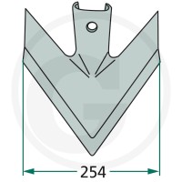 GRANIT Lemiesz skrzydełkowy szybkiej wymiany 180101.QC-10 - Sklep PoltechParts
