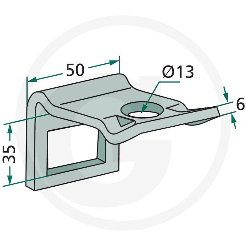 GRANIT Uchwyt 1801.HH17-3109 - Sklep PoltechParts
