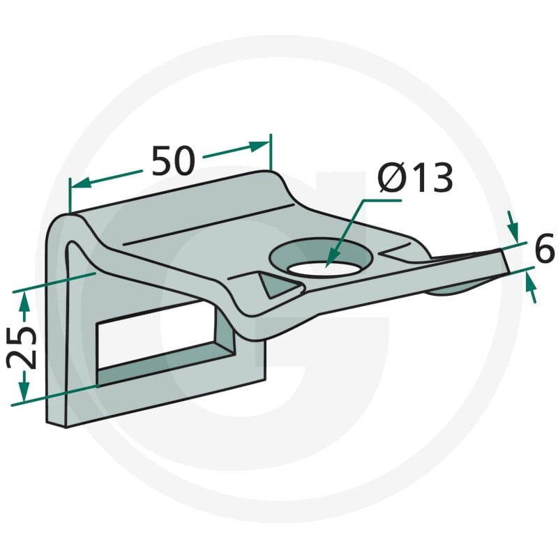 GRANIT Uchwyt 1801.HH17-3403 - Sklep PoltechParts