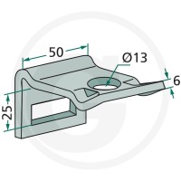 GRANIT Uchwyt 1801.HH17-3403 - Sklep PoltechParts
