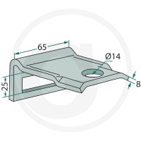 GRANIT Uchwyt 1801.HH242-5012 - Sklep PoltechParts