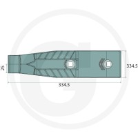GRANIT ENDURANCE CARBIDE Dziób redlicy 179626661 - Sklep PoltechParts