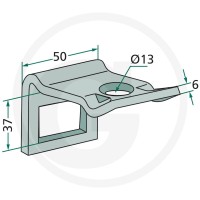 GRANIT Uchwyt 1801.HH17-3111 - Sklep PoltechParts
