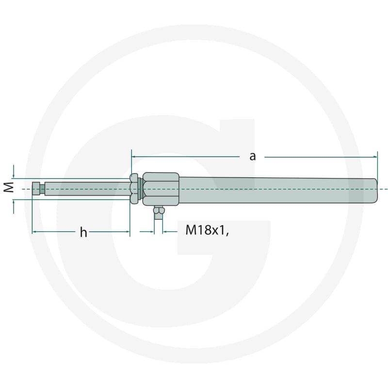 GRANIT Siłownik hydrauliczny do zasuwy 6" 405050150000 - Sklep PoltechParts