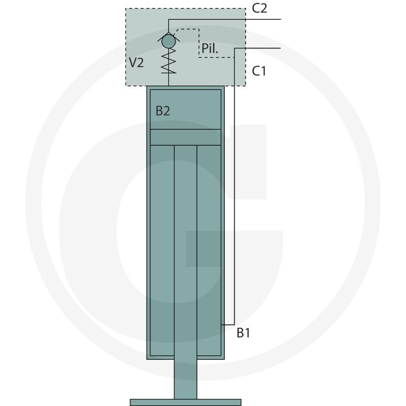 SIMOL Stopka podporowa hydrauliczna 220H1050 - Sklep PoltechParts