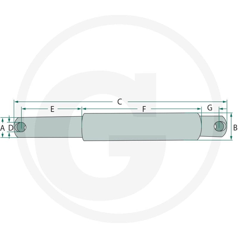 GRANIT Sworzeń łącznika dolnego 20013040 - Sklep PoltechParts
