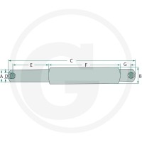 GRANIT Sworzeń łącznika dolnego 20013040 - Sklep PoltechParts