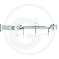 GRANIT Łącznik górny mechaniczny 20011280 - Sklep PoltechParts