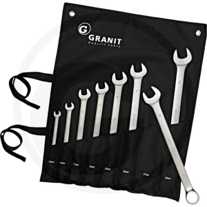 GRANIT BLACK EDITION Zestaw kluczy szczękowo-oczkowych XL 7301354