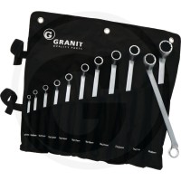 GRANIT BLACK EDITION Zestaw dwustronnych kluczy oczkowych, 6- 7301349 - Sklep PoltechParts