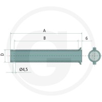 Winterhoff Oś wymienna 14200715 - Sklep PoltechParts