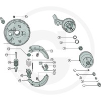 GRANIT Zestaw łożysk wałeczkowo-stożkowych 14270072 - Sklep PoltechParts