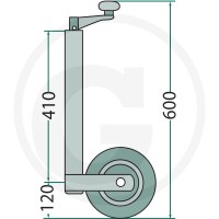 SIMOL Koło podporowe 14270283 - Sklep PoltechParts