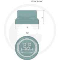 BPW Kapturek smaru 15803.212.24.07.0 - Sklep PoltechParts