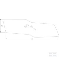 Dłuto prawe  622128N | poltechparts.pl