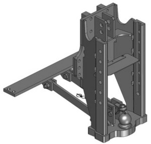 Korpus zaczepu, 330mm 00136812A02