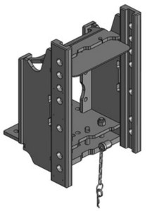 Korpus zaczepu, 330mm 00167010A17