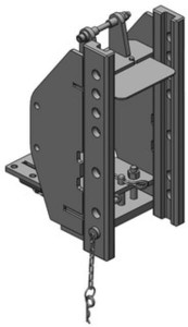 Korpus zaczepu, 225mm 00149030A17