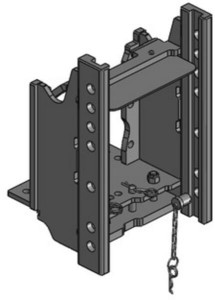 Korpus zaczepu 330 mm 00167020A17