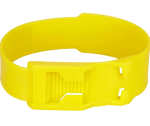 Opaska do znakowania bydła, żółta