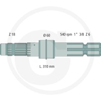 GRANIT Końcówka wałka przekaźnika mocy 7081500018 - Sklep PoltechParts