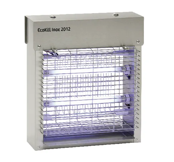 Lampa owadobójcza Ecokill, Inox 2 x 6 W