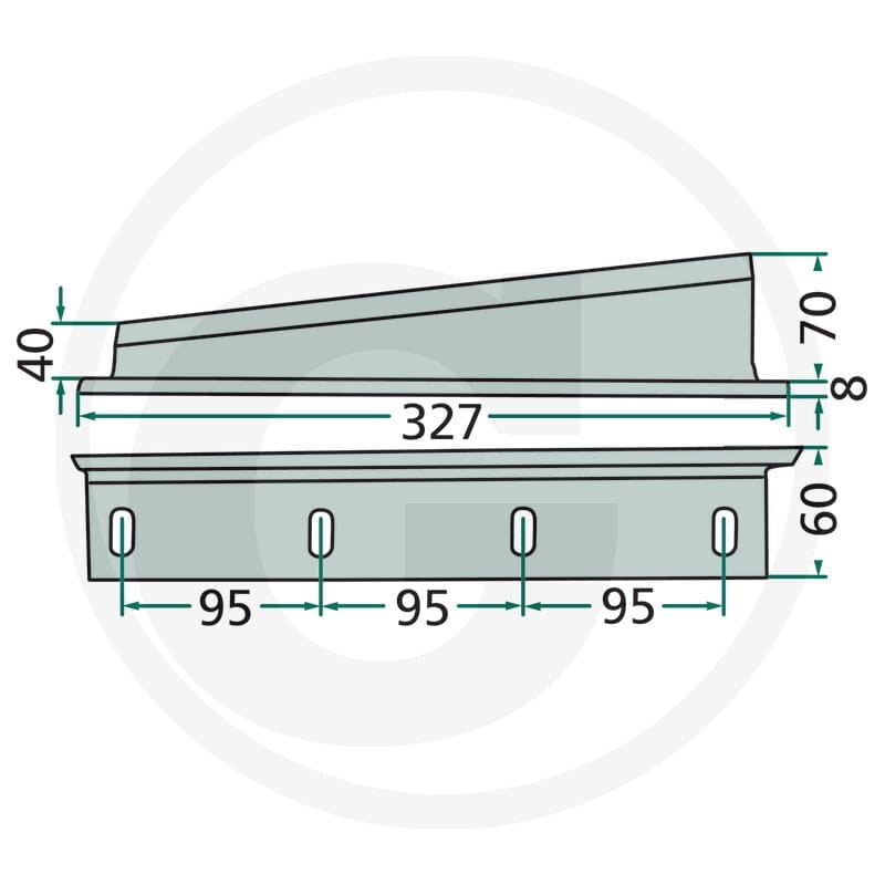 GRANIT Nóż tłoka prasującego 6470982250800F - Sklep PoltechParts