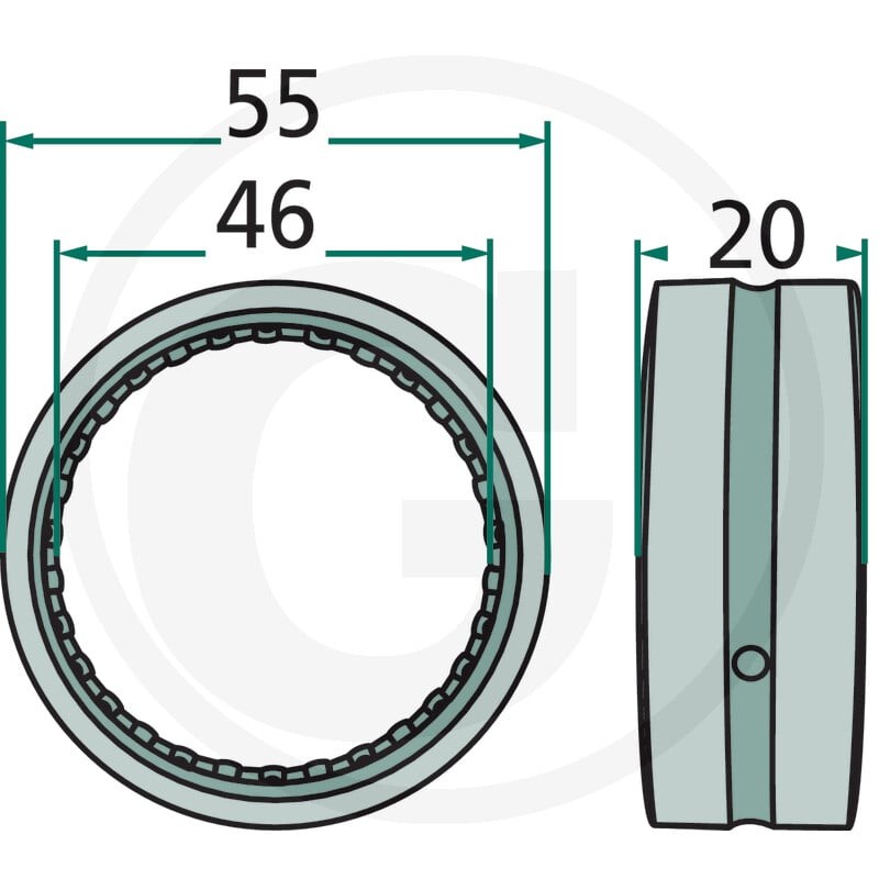 GRANIT Łożysko igiełkowe 64701168775F - Sklep PoltechParts