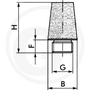 GRANIT J-SD1-3/4-SB-B Tłumik 60615018009
