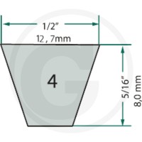 GRANIT by PIX Pasek klinowy 57274098 - Sklep PoltechParts