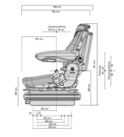 Siedzenie Maximo M | poltechparts.pl