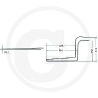 GRANIT Palec koła gwiazdowego 5259235780 - Sklep PoltechParts