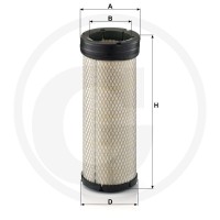 MANN FILTER Filtr powietrza wtórnego 565CF1398 - Sklep PoltechParts