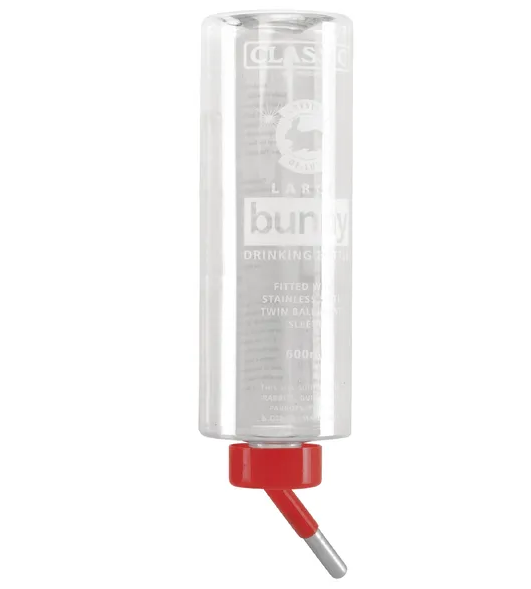 Poidło butelkowe dla królików Classic, 600 ml