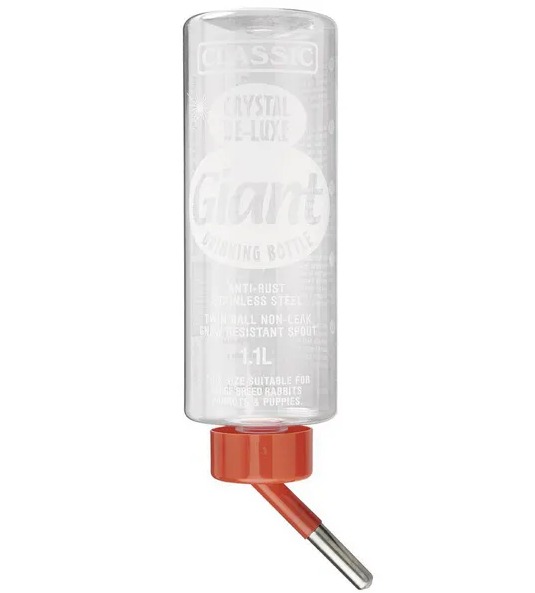 Poidło butelkowe dla królików Classic, 1100 ml