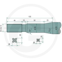 SHW Ząb 43008202203 - Sklep PoltechParts
