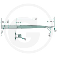 SHW Ząb 43011000001 - Sklep PoltechParts