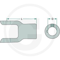 Weasler Widełki piasty 397420035335 - Sklep PoltechParts